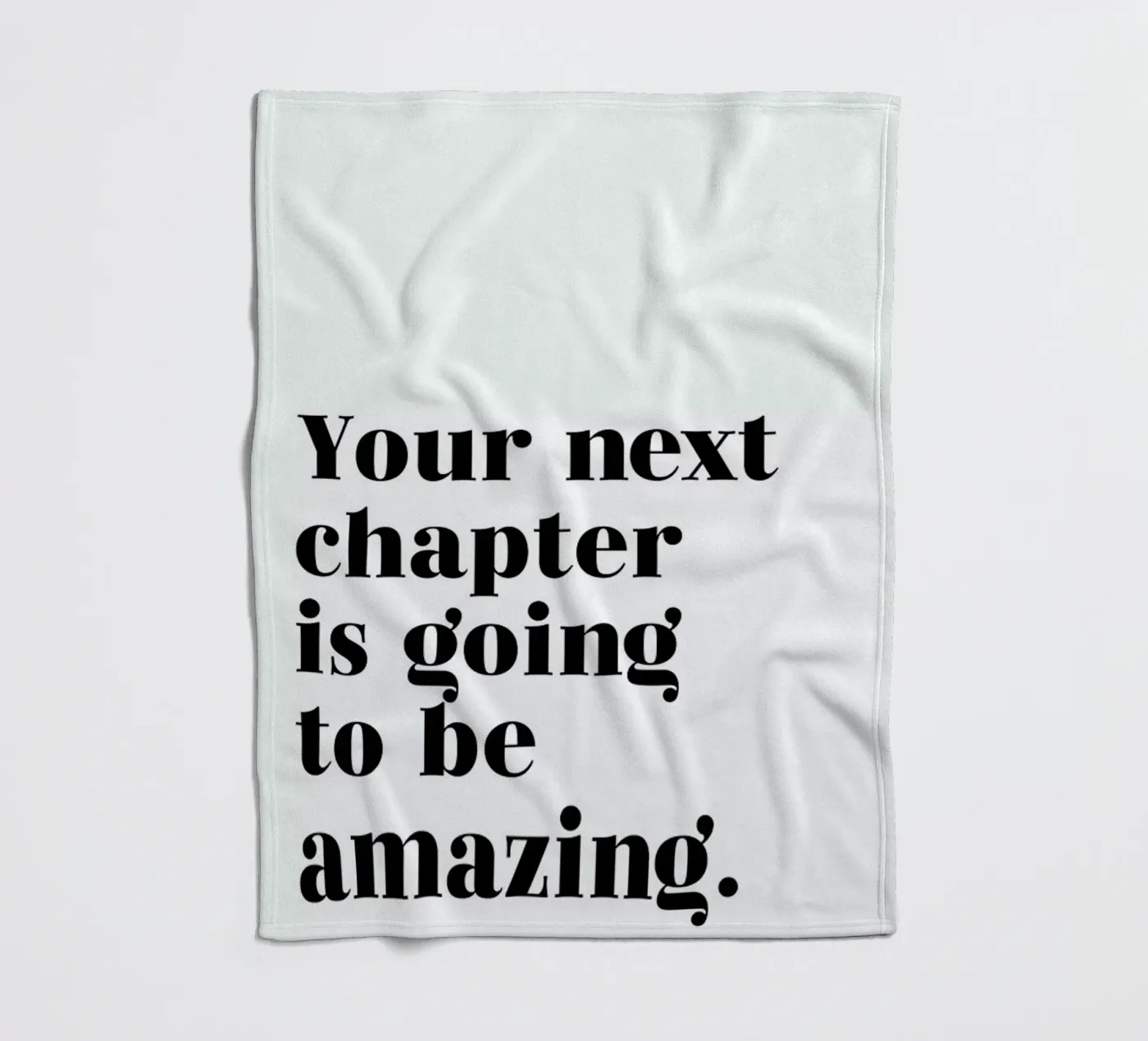 Next Chapter Fleecedecke von typed