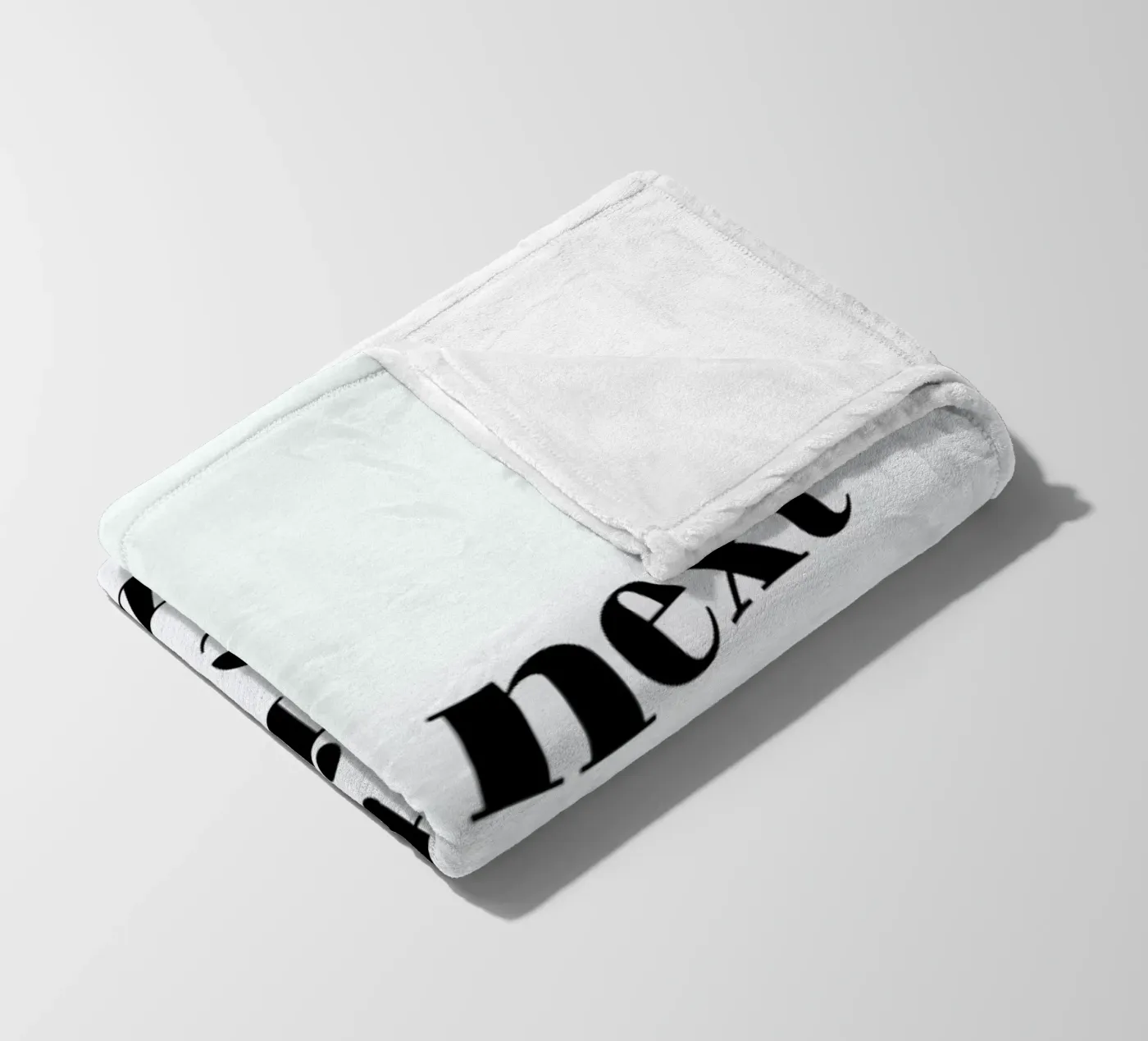 Next Chapter Fleecedecke von typed