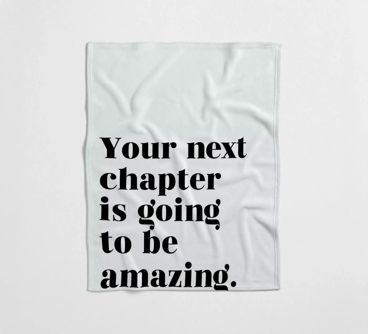 Next Chapter Fleecedecke von typed