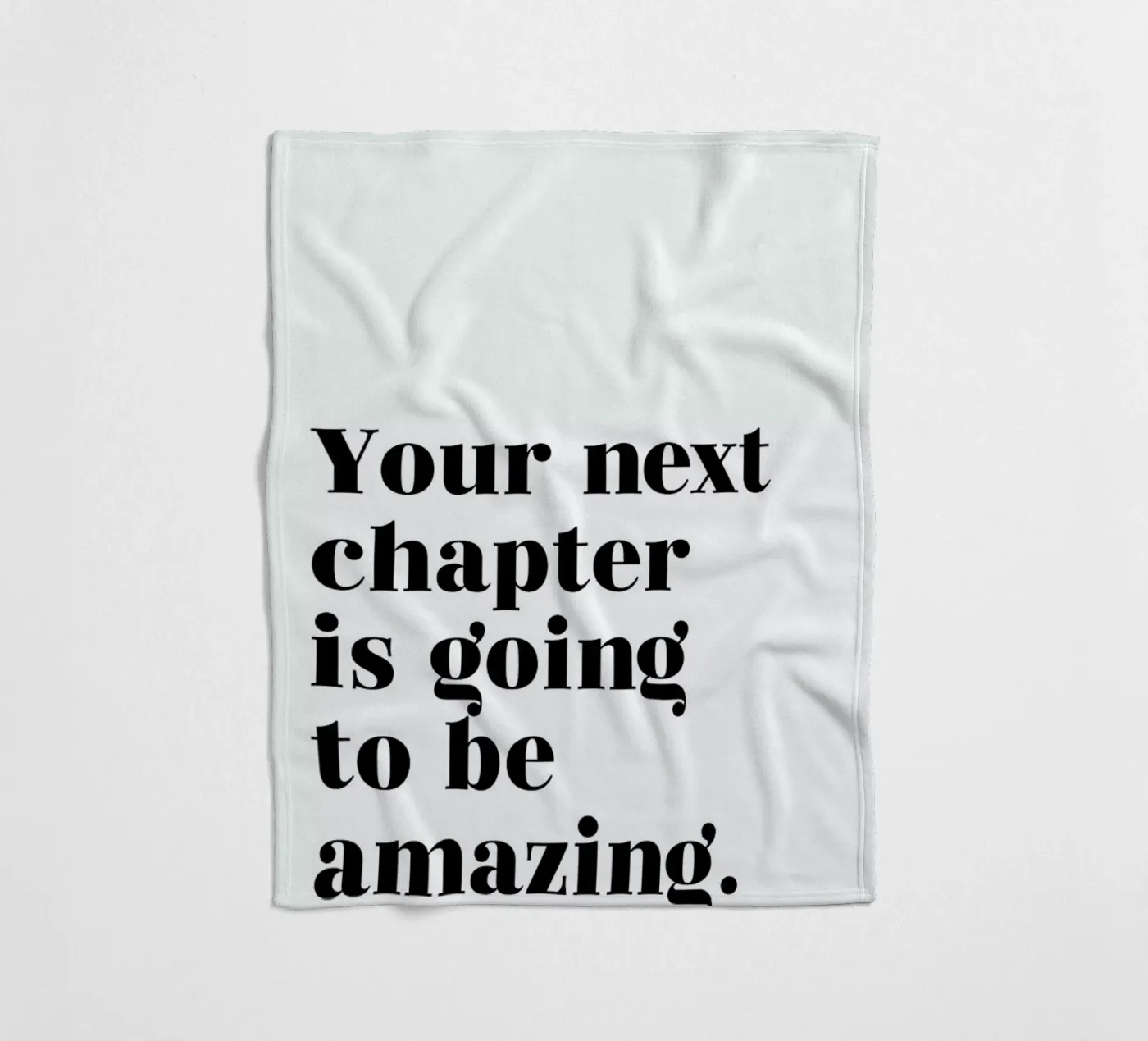 Next Chapter Fleecedecke von typed