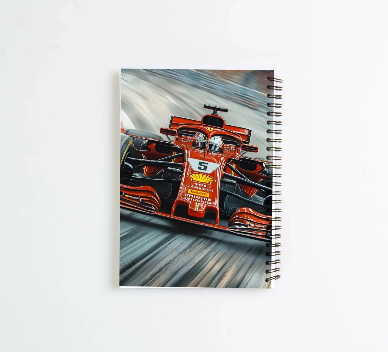 Dynamics of a champion spiral notebook by M-Ulrich-Digital Art
