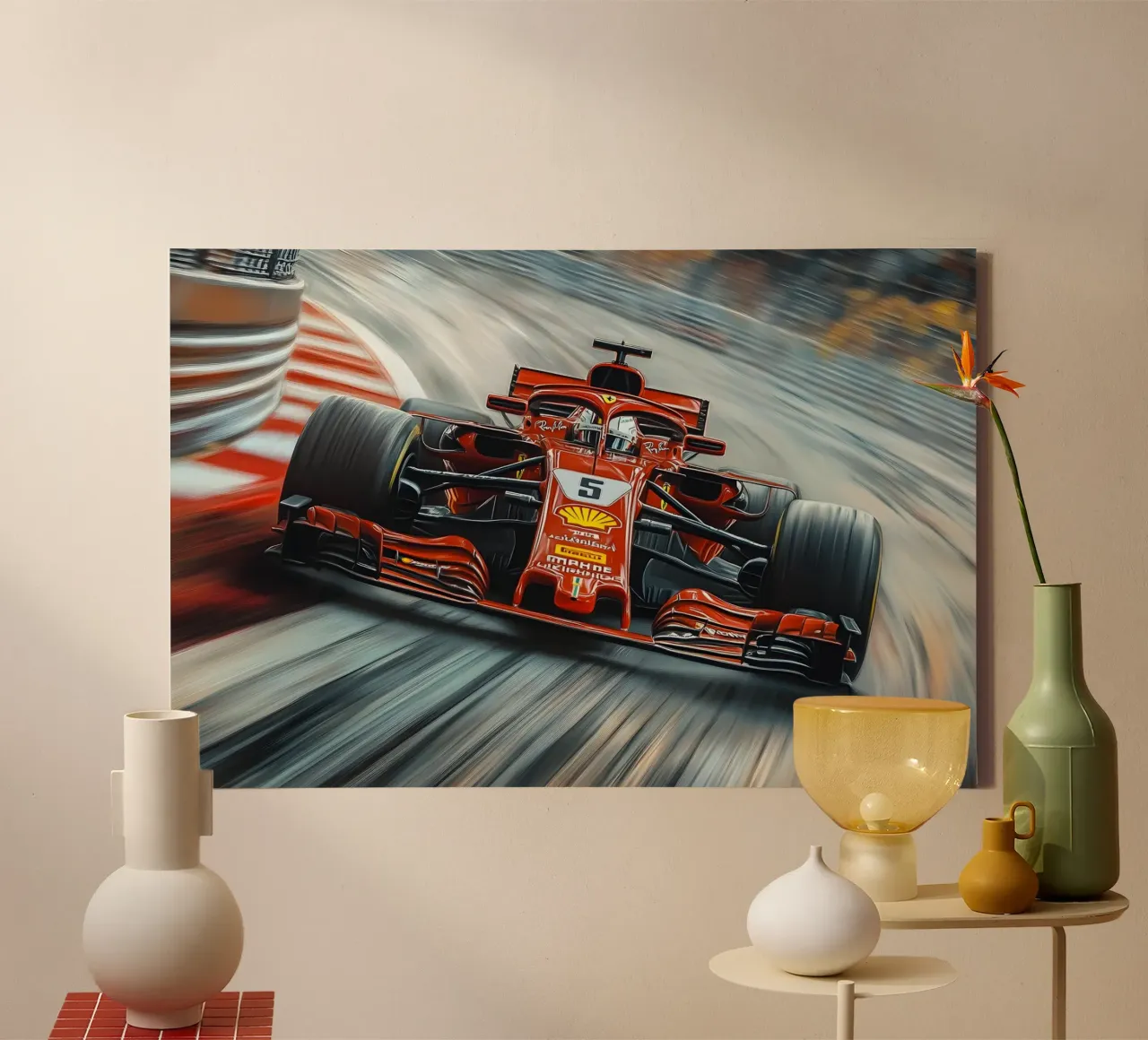 Dynamics of a champion canvas by M-Ulrich-Digital Art