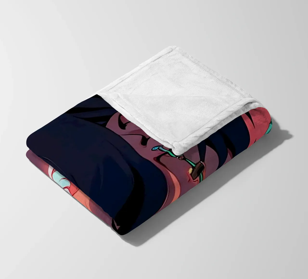 Cyberpunk Donna Neon coperta in pile da LM2KONE