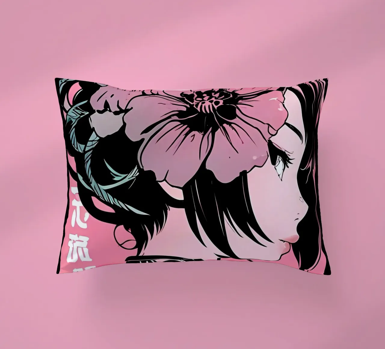 Fiori Cyberpunk anime cuscino da LM2KONE