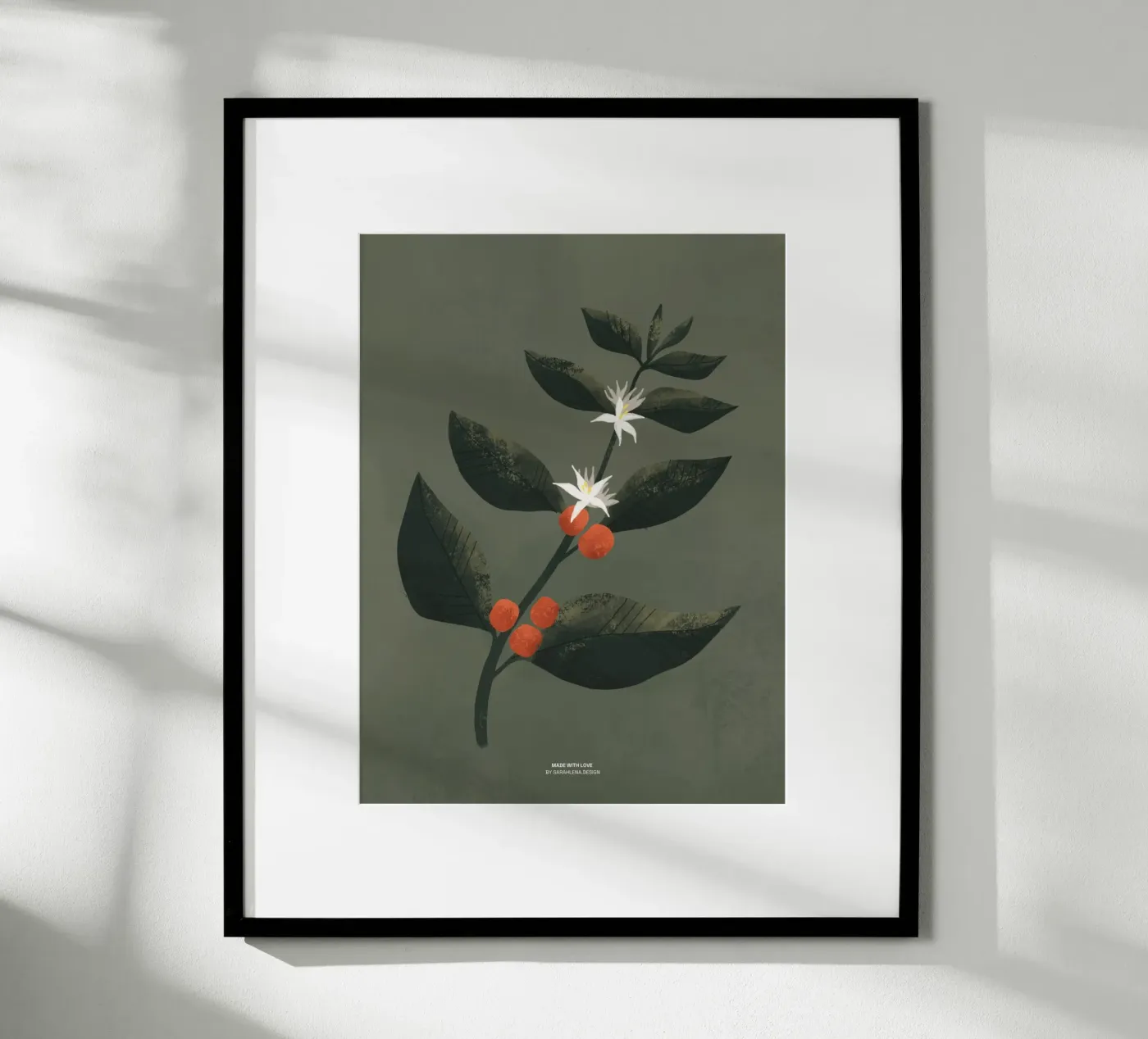 IMPIANTO DI CAFFÈ poster da sarahlenadesign
