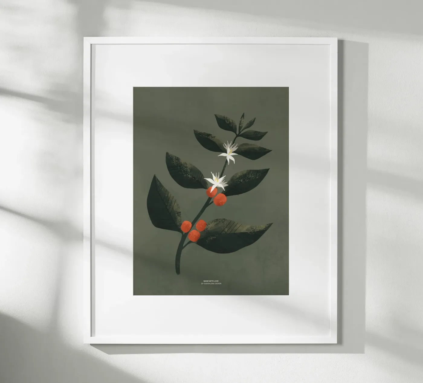 IMPIANTO DI CAFFÈ poster da sarahlenadesign