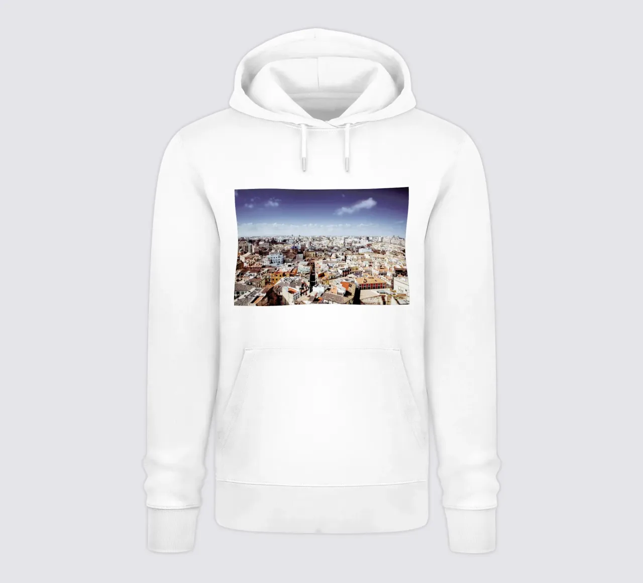 Valencia From Above felpa con cappuccio da Anja Hebrank Photography