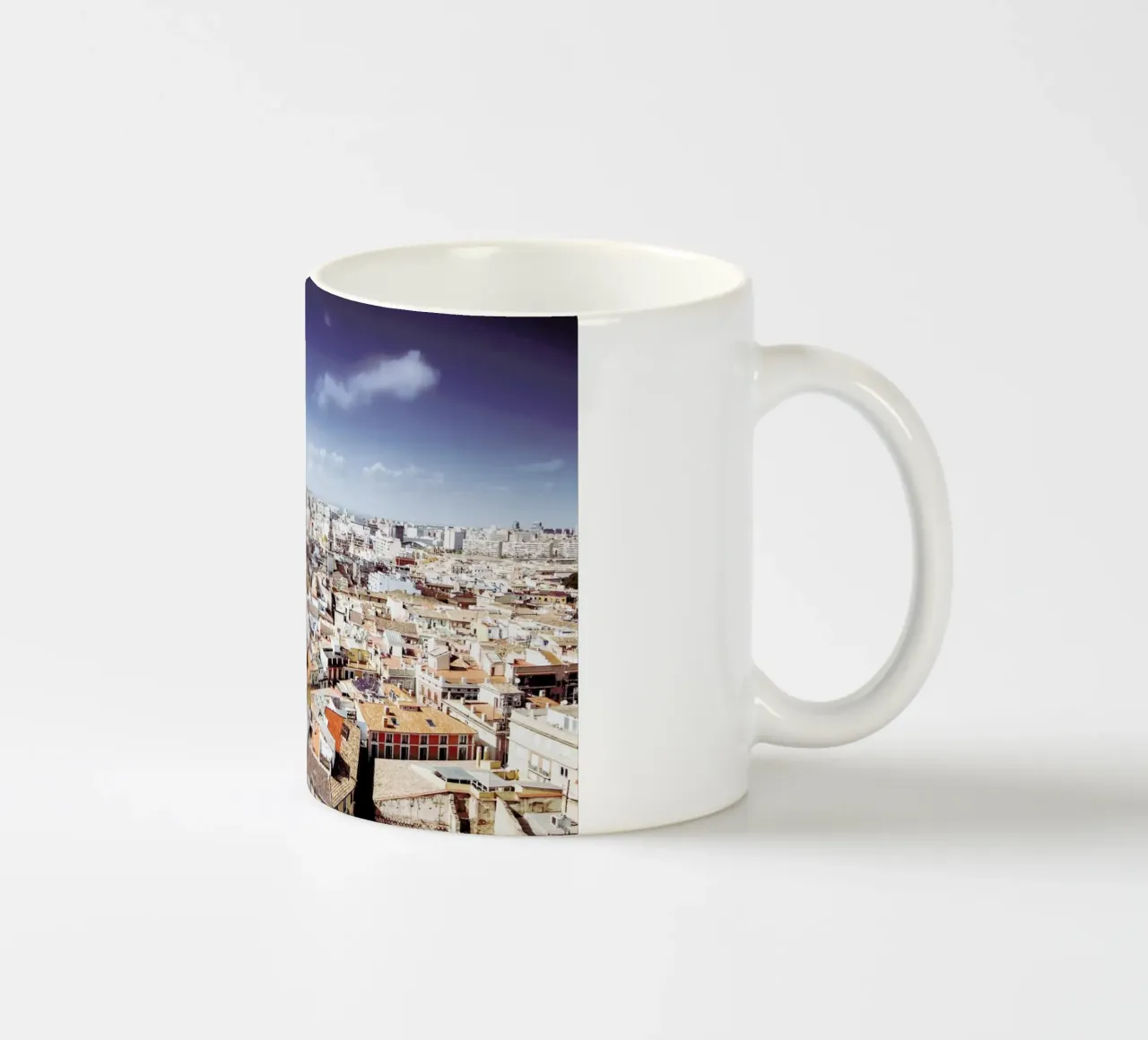 Valencia From Above tazza in ceramica da Anja Hebrank Photography