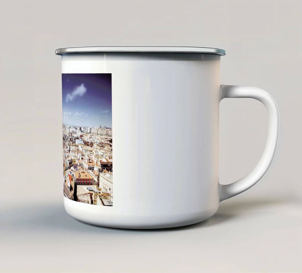 Valencia From Above tazza in smalto da Anja Hebrank Photography