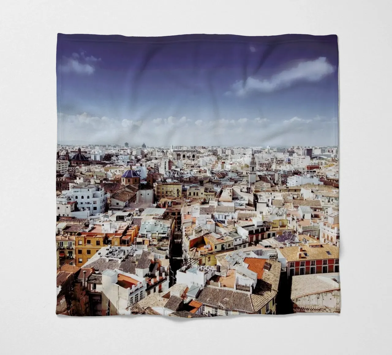 Valencia From Above coperta in pile da Anja Hebrank Photography