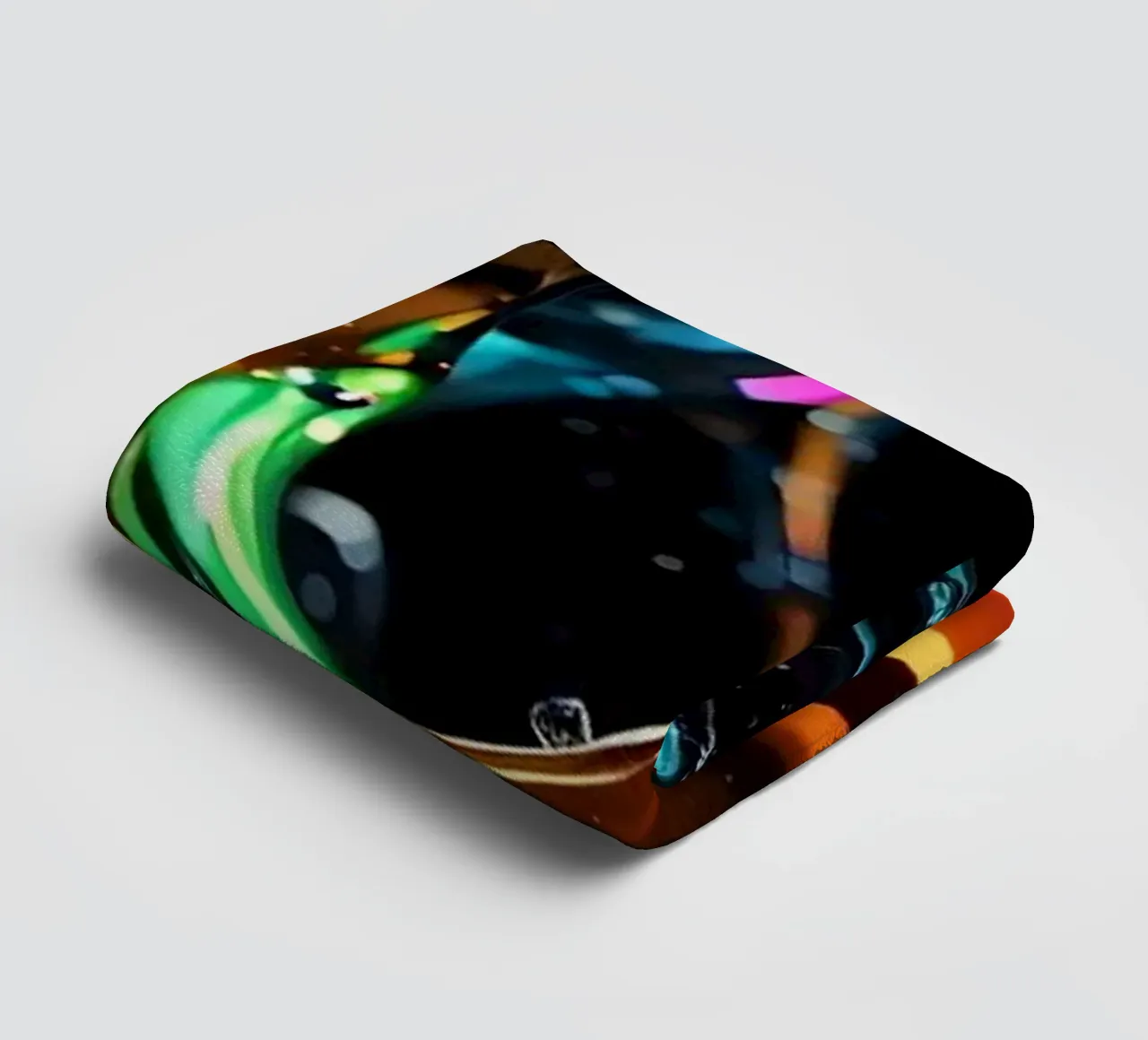 Abstract sculpture towel by LM2KONE