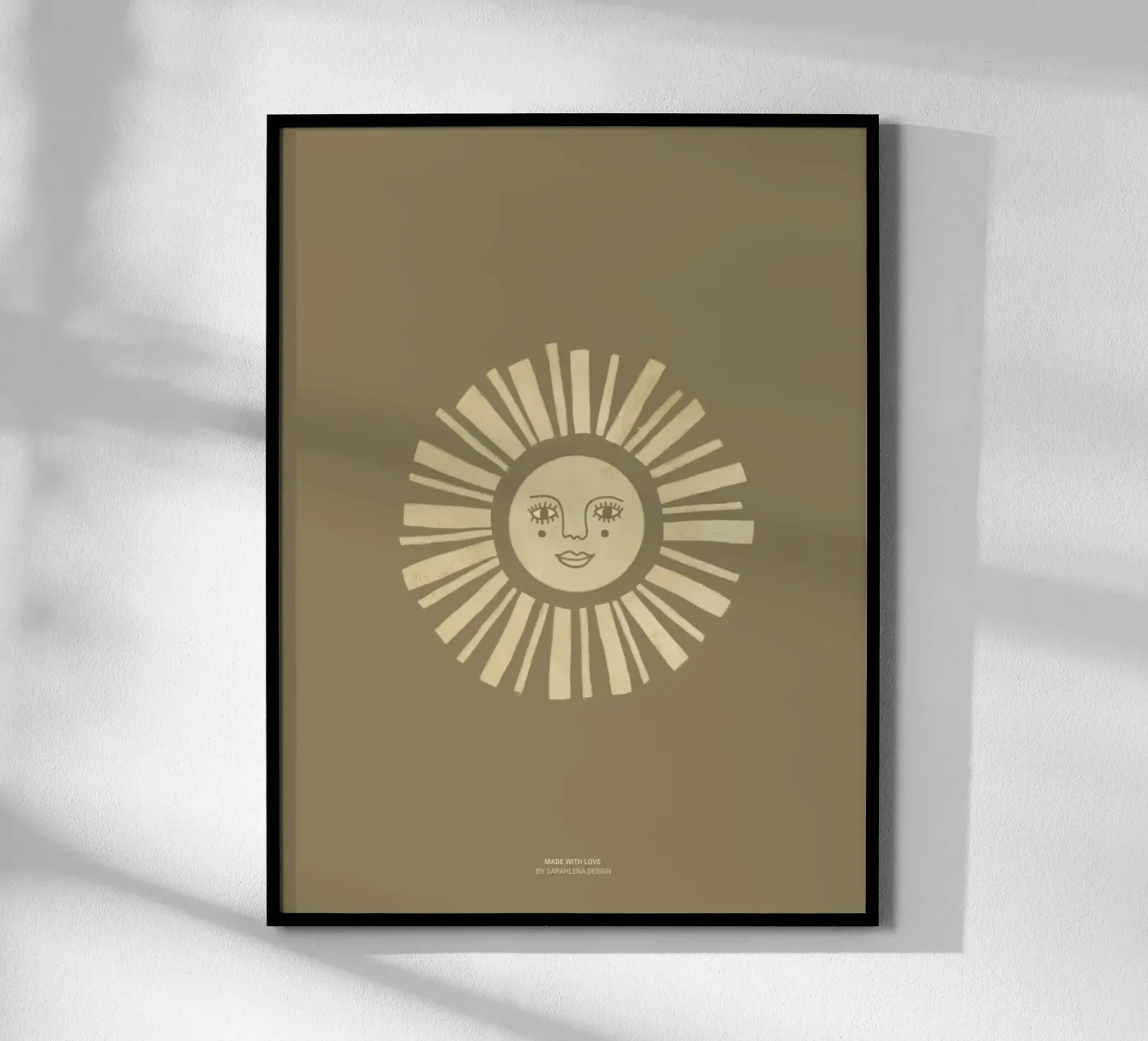 THE SUN poster da sarahlenadesign