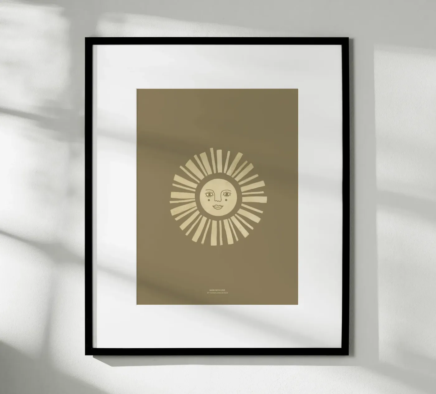 THE SUN poster da sarahlenadesign