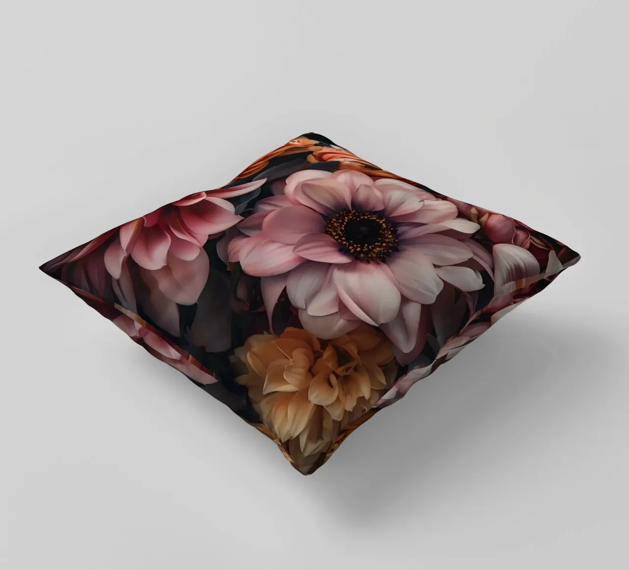 Armonia floreale pastello in fiore cuscino da Andrea Haase Floral Passion