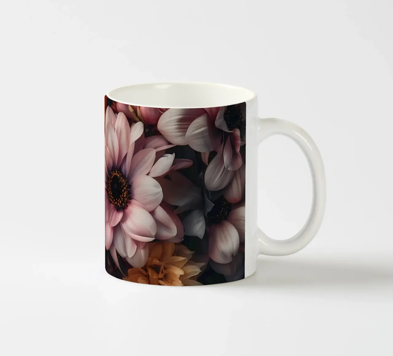 Armonia floreale pastello in fiore tazza in ceramica da Andrea Haase Floral Passion