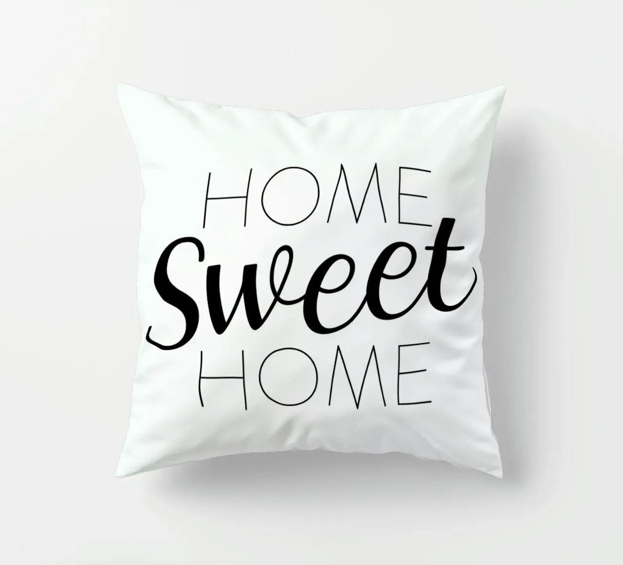 SWEET HOME decorative cushion by Ayleen