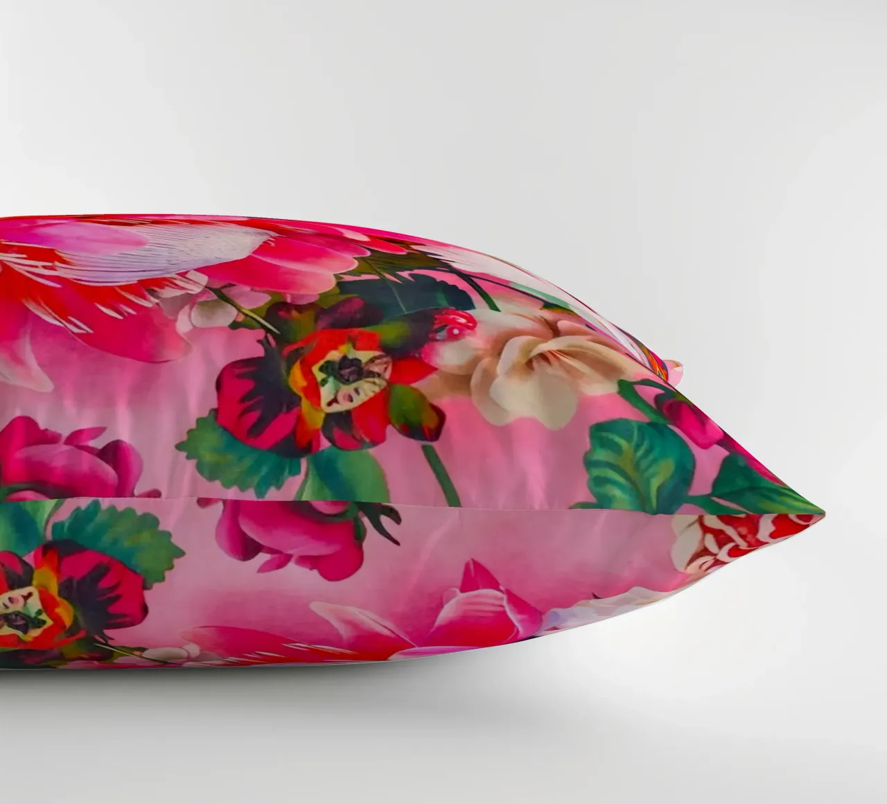 Bouquet retrò Groovy Flowers cuscino da Andrea Haase Floral Passion