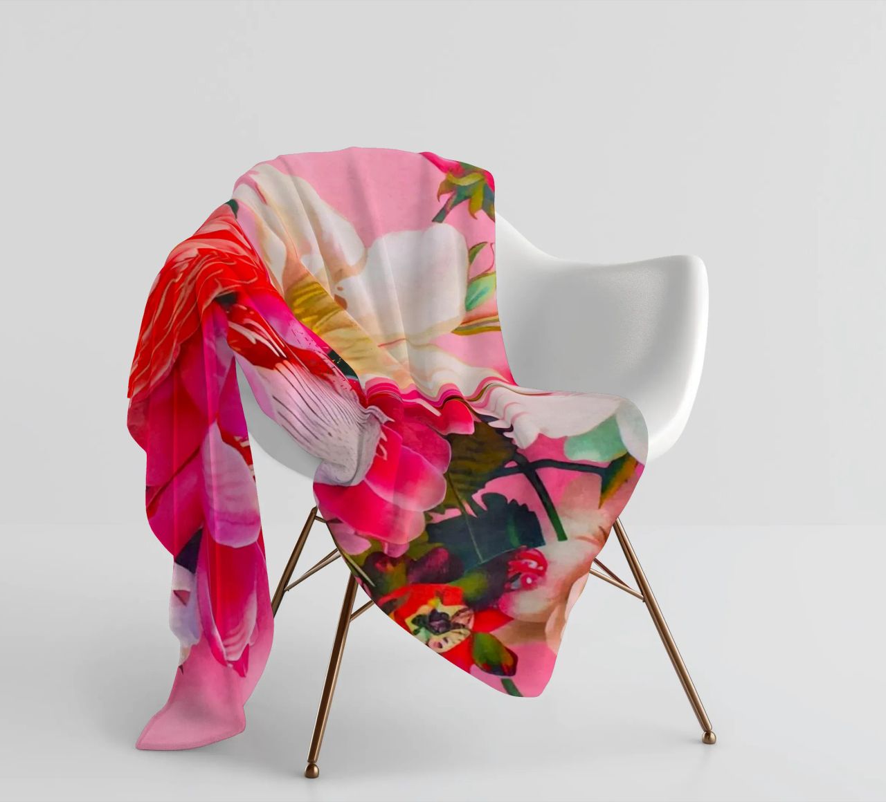 Bouquet retrò Groovy Flowers coperta in pile da Andrea Haase Floral Passion