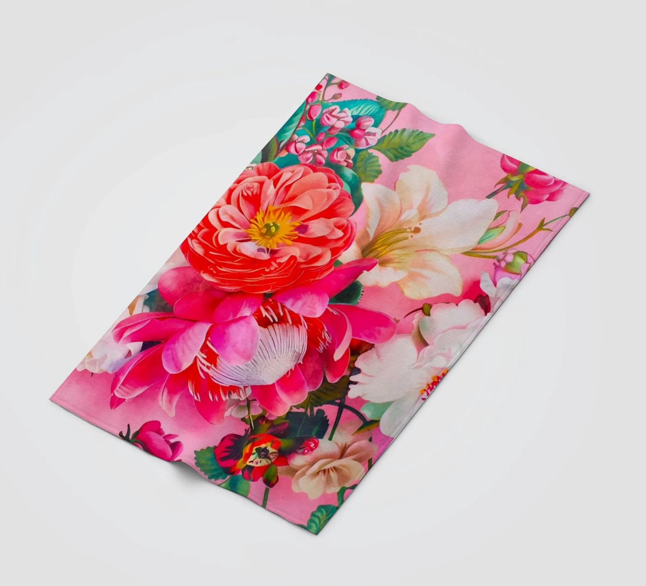 Bouquet retrò Groovy Flowers coperta in pile da Andrea Haase Floral Passion