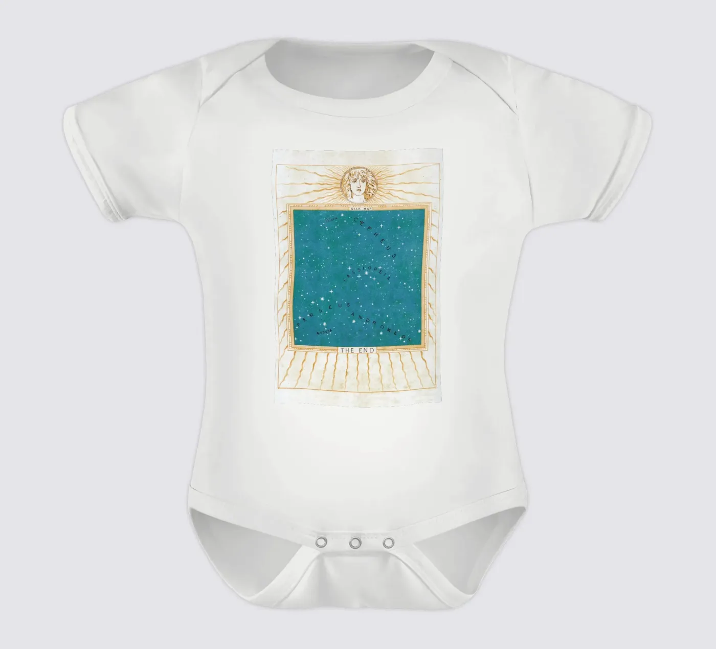 Star Map body bébé de Flora & Fauna