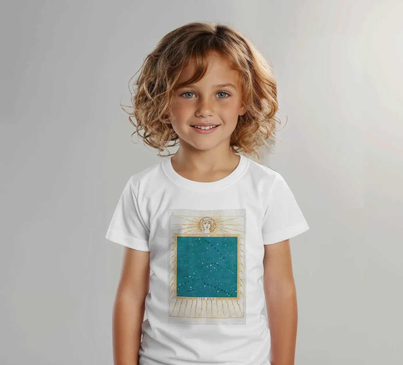 Star Map t-shirt bambini da Flora & Fauna