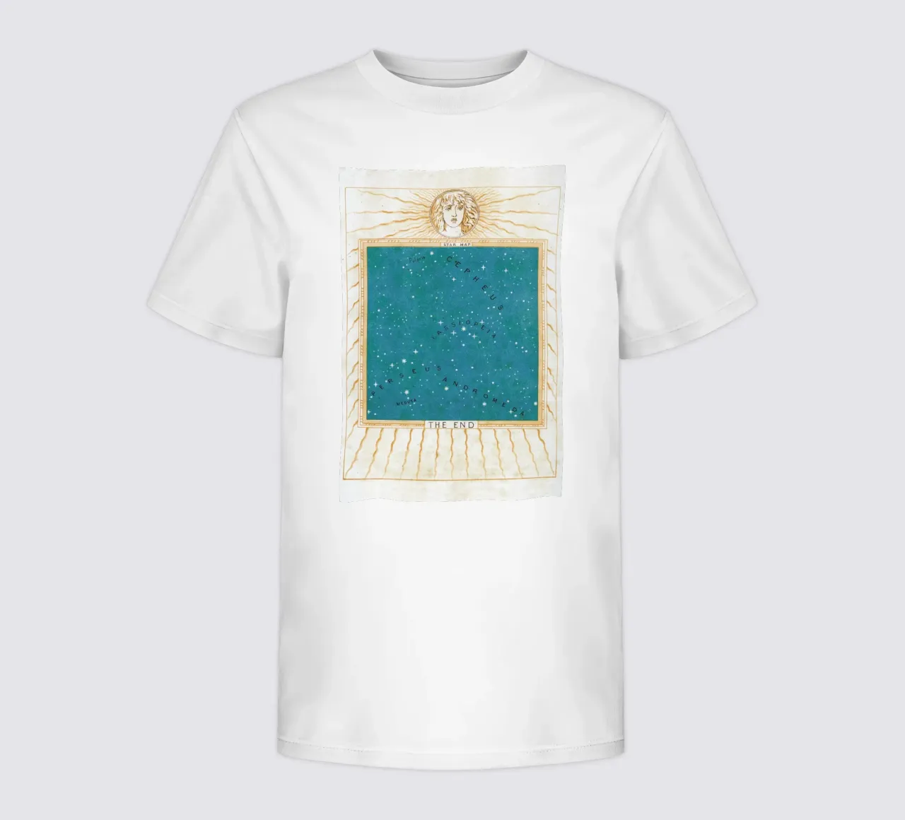 Star Map t-shirt bambini da Flora & Fauna