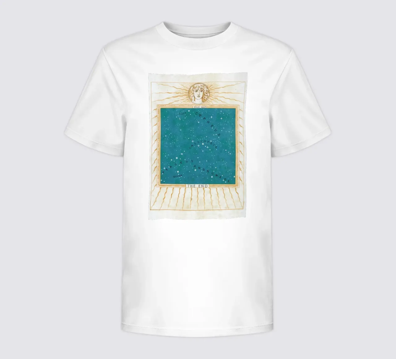 Star Map t-shirt bambini da Flora & Fauna