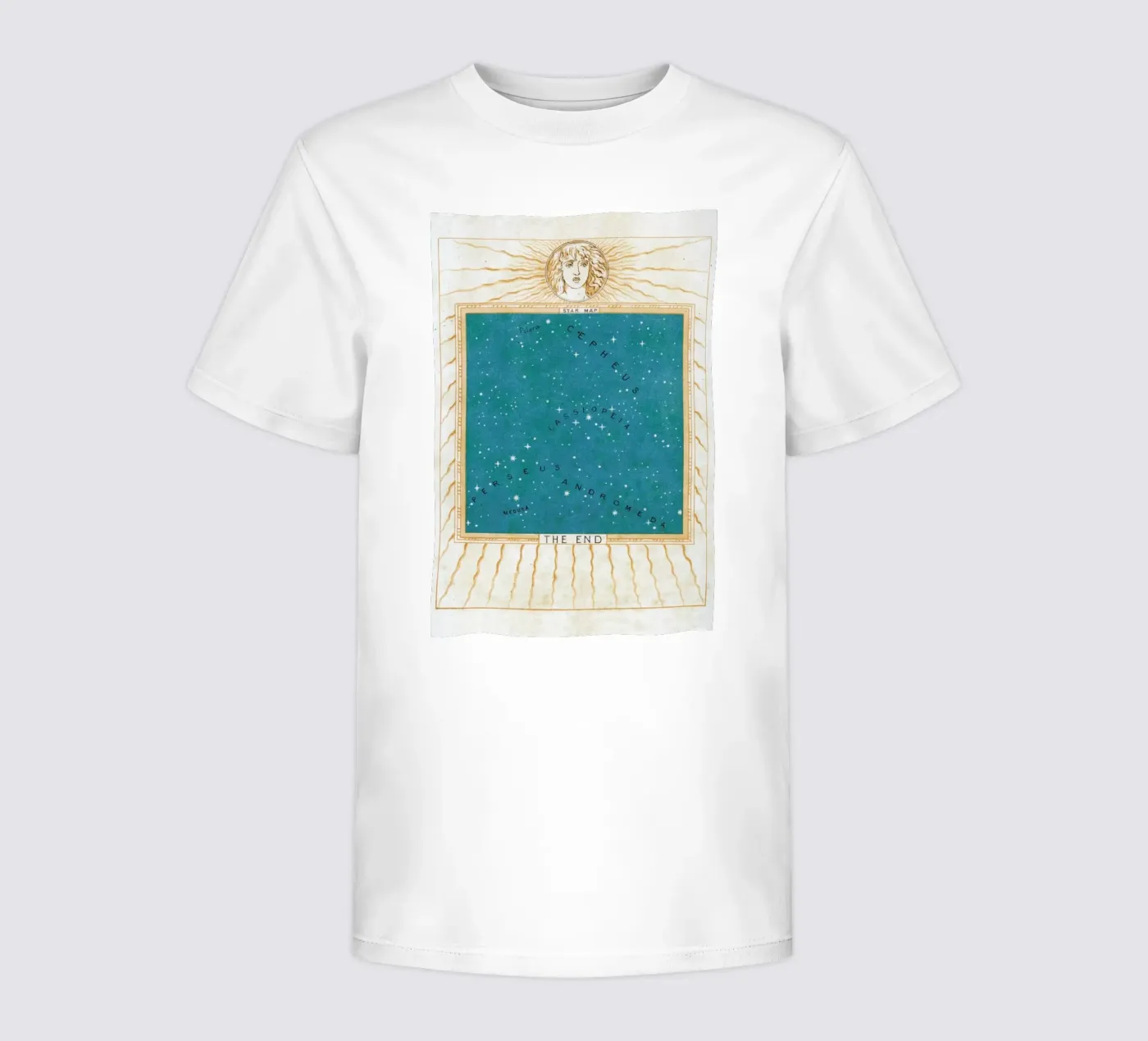 Star Map t-shirt bambini da Flora & Fauna