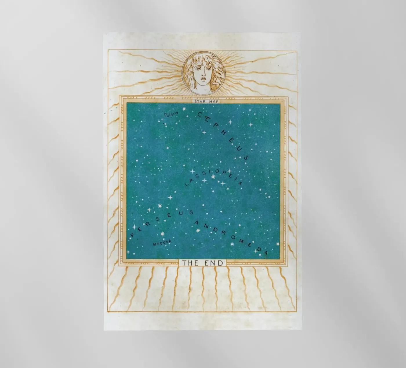 Star Map pellicola backlit da Flora & Fauna