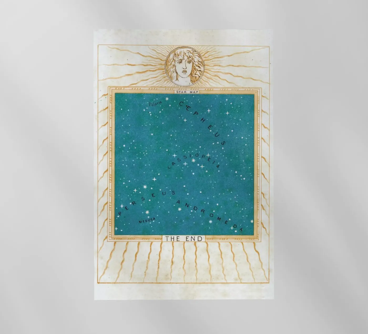 Star Map pellicola backlit da Flora & Fauna