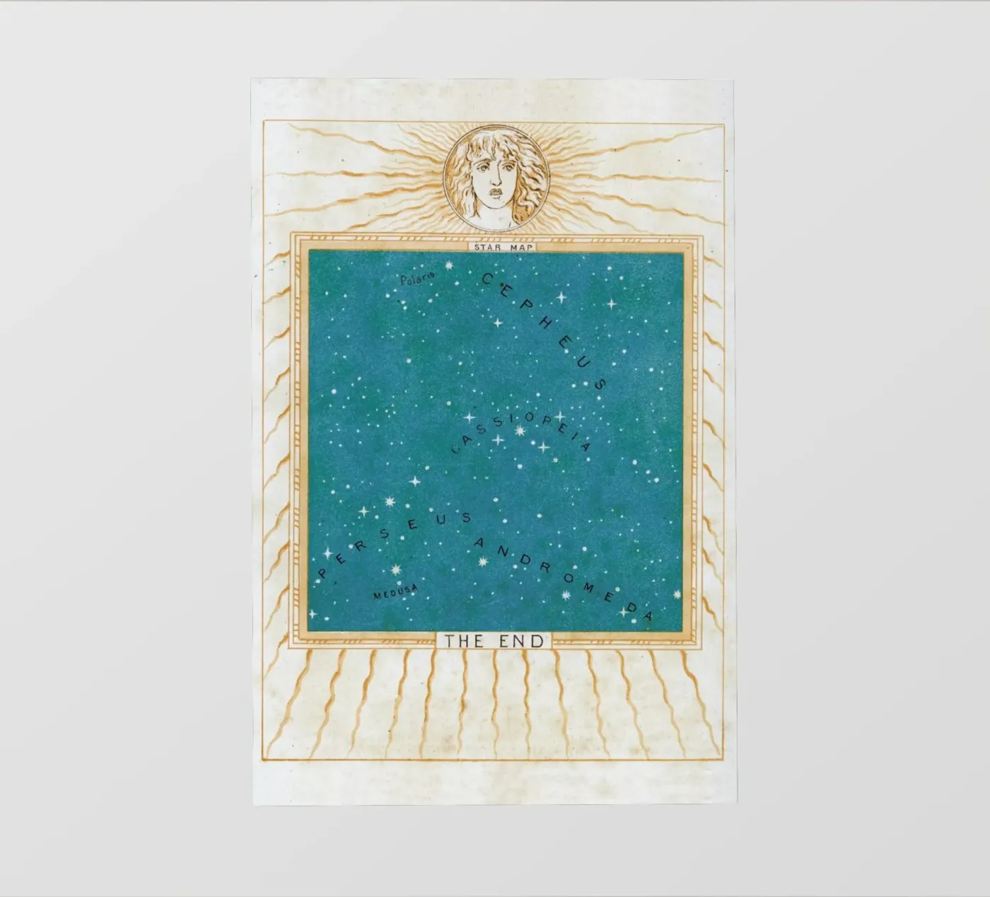 Star Map pellicola backlit da Flora & Fauna