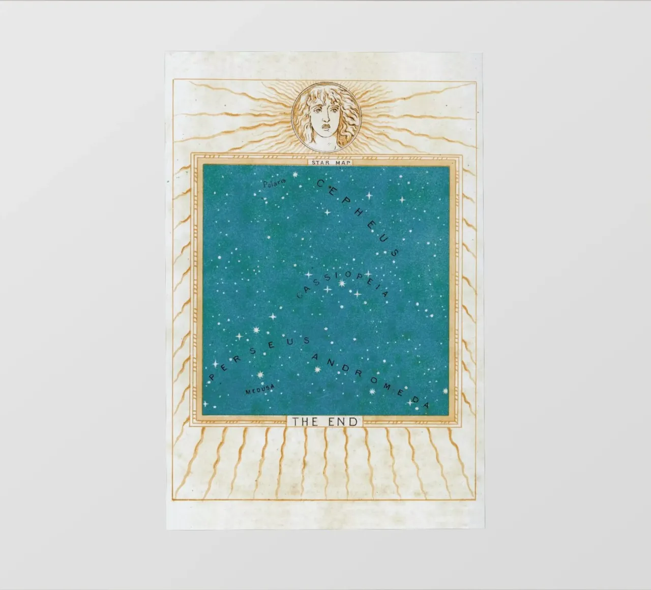 Star Map pellicola backlit da Flora & Fauna