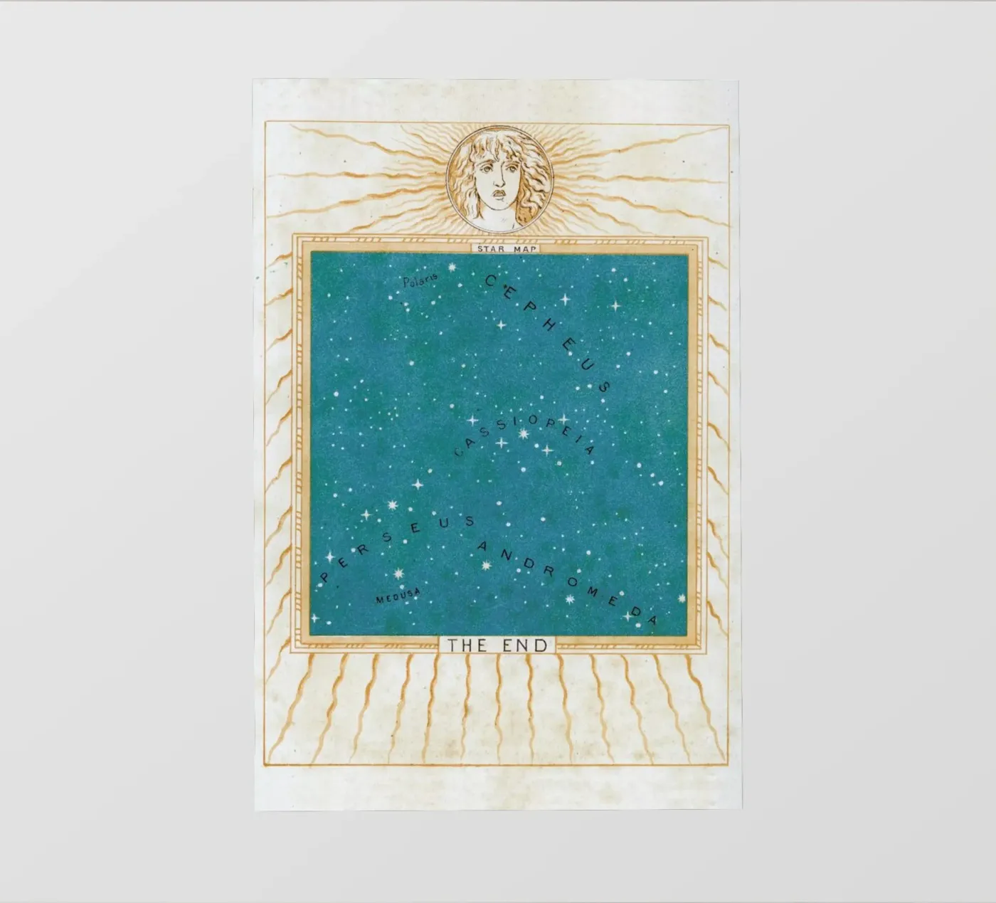 Star Map pellicola backlit da Flora & Fauna