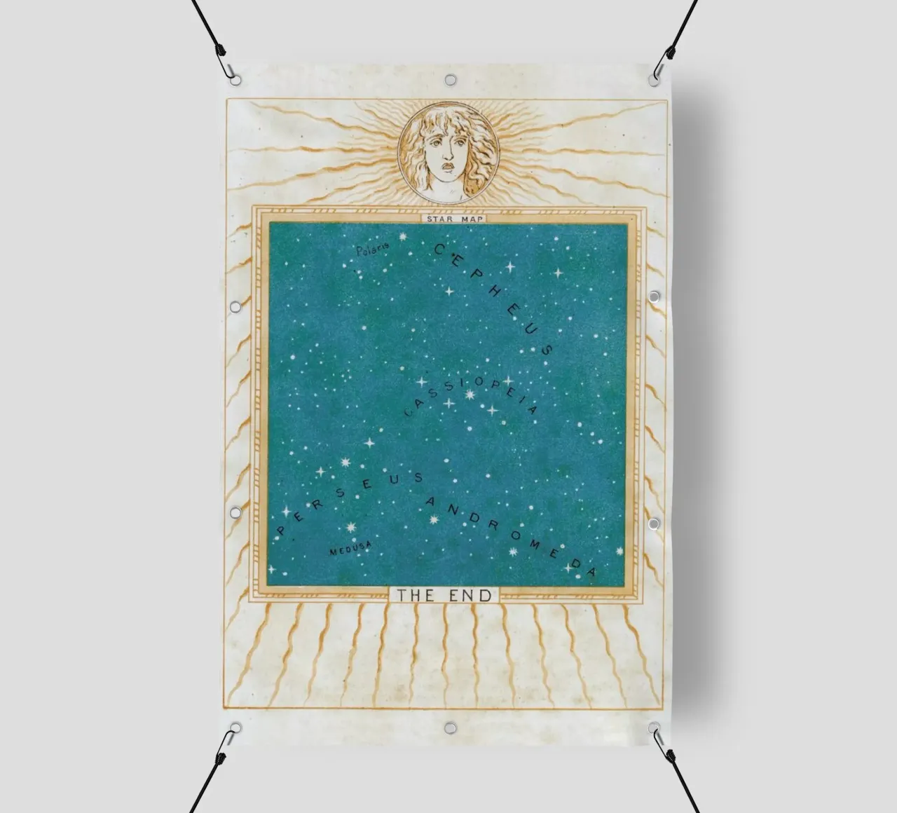 Star Map telo in pvc da Flora & Fauna