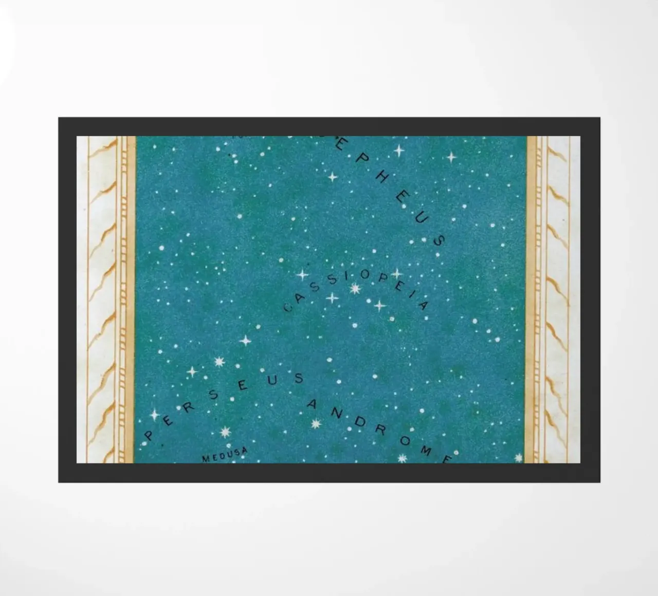 Star Map doormat by Flora & Fauna