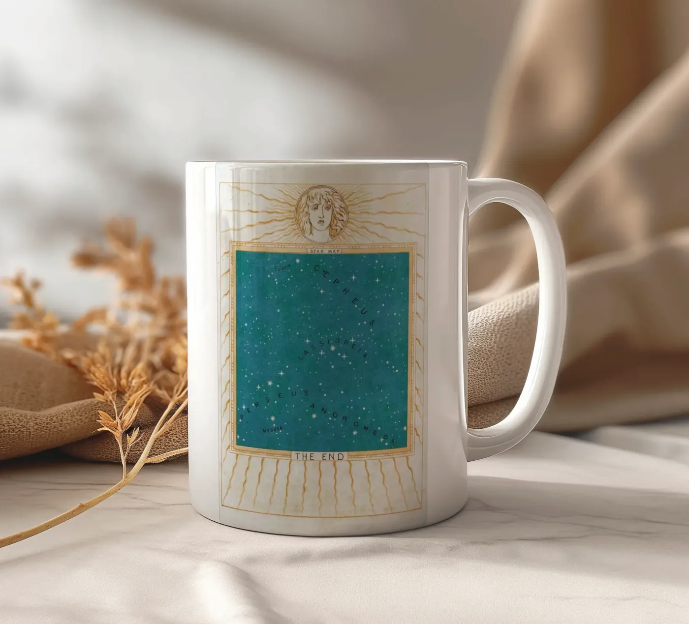 Star Map ceramic mug by Flora & Fauna