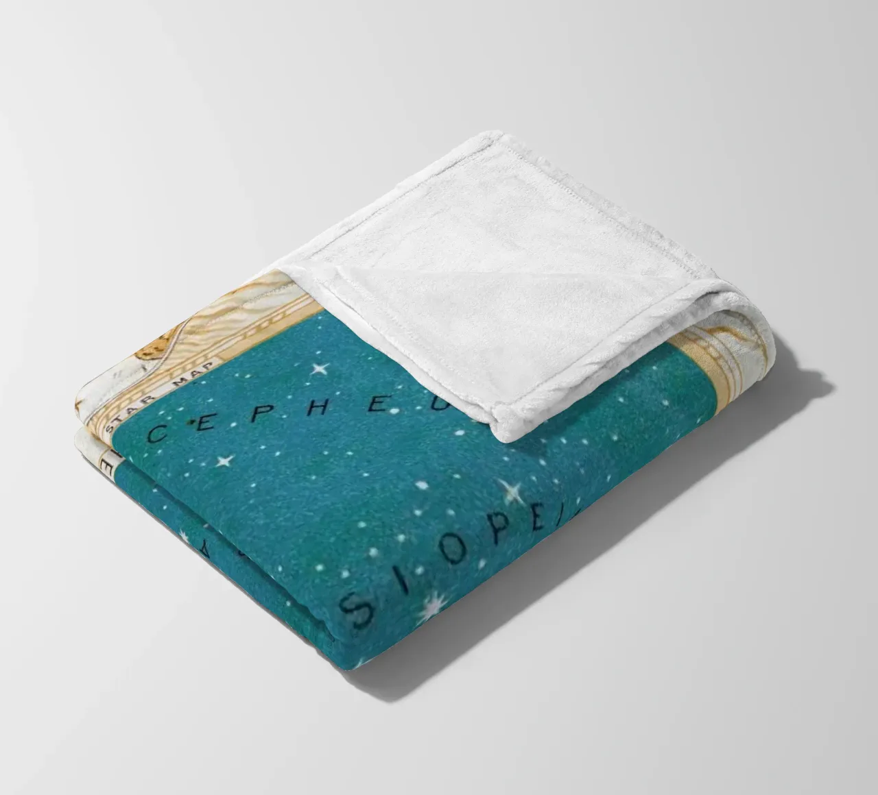 Star Map Fleecedecke von Flora & Fauna