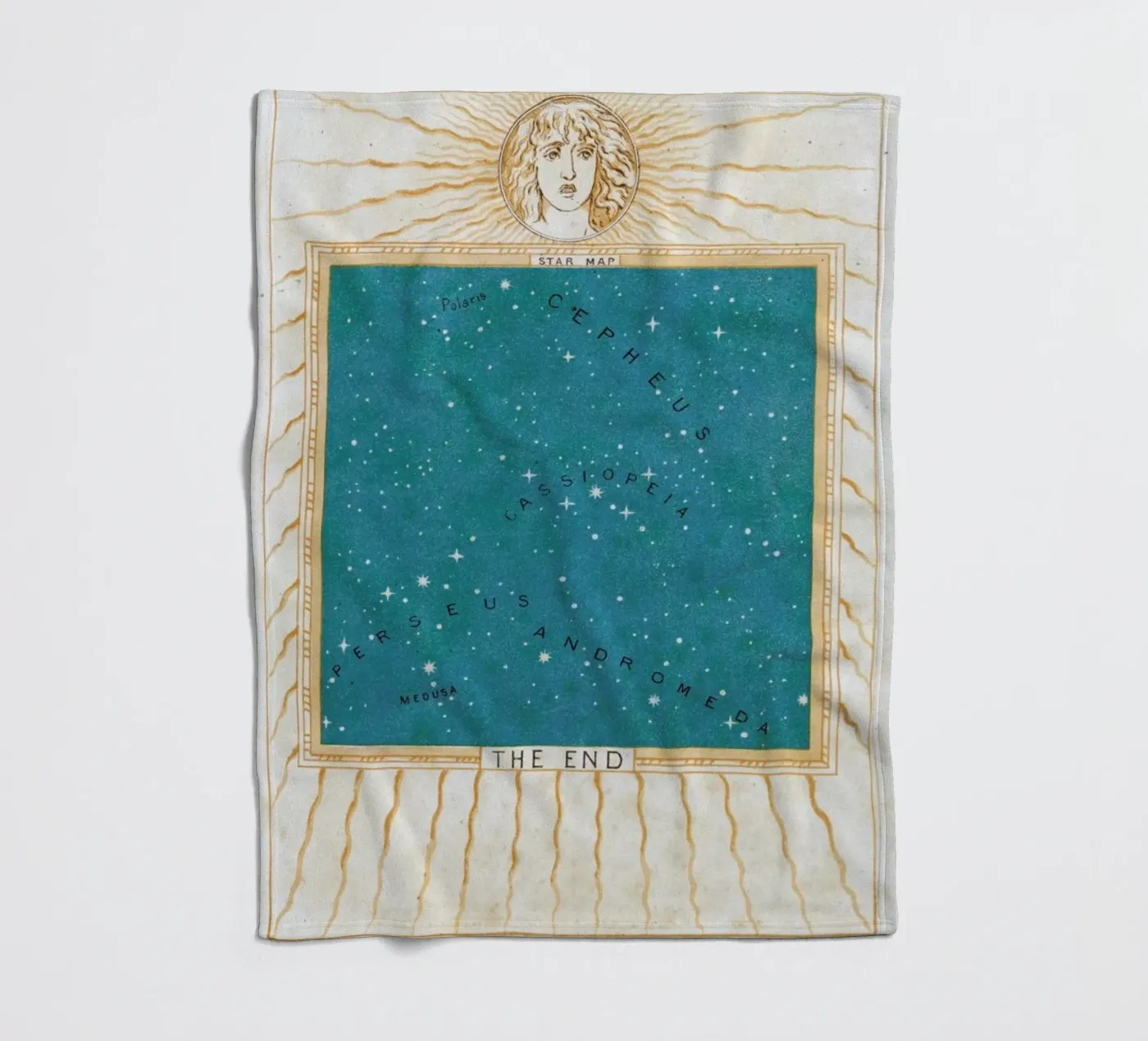 Star Map fleecedeken van Flora & Fauna