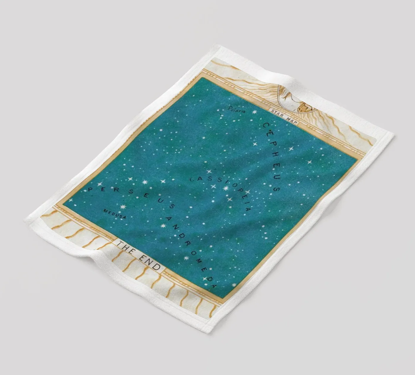 Star Map Fleecedecke von Flora & Fauna