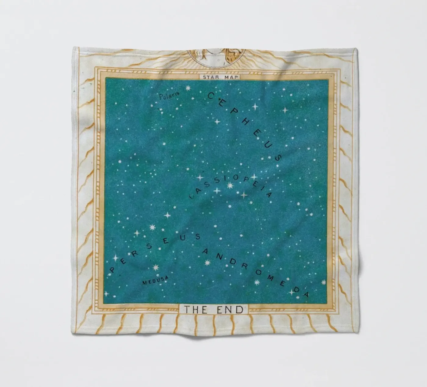 Star Map Fleecedecke von Flora & Fauna