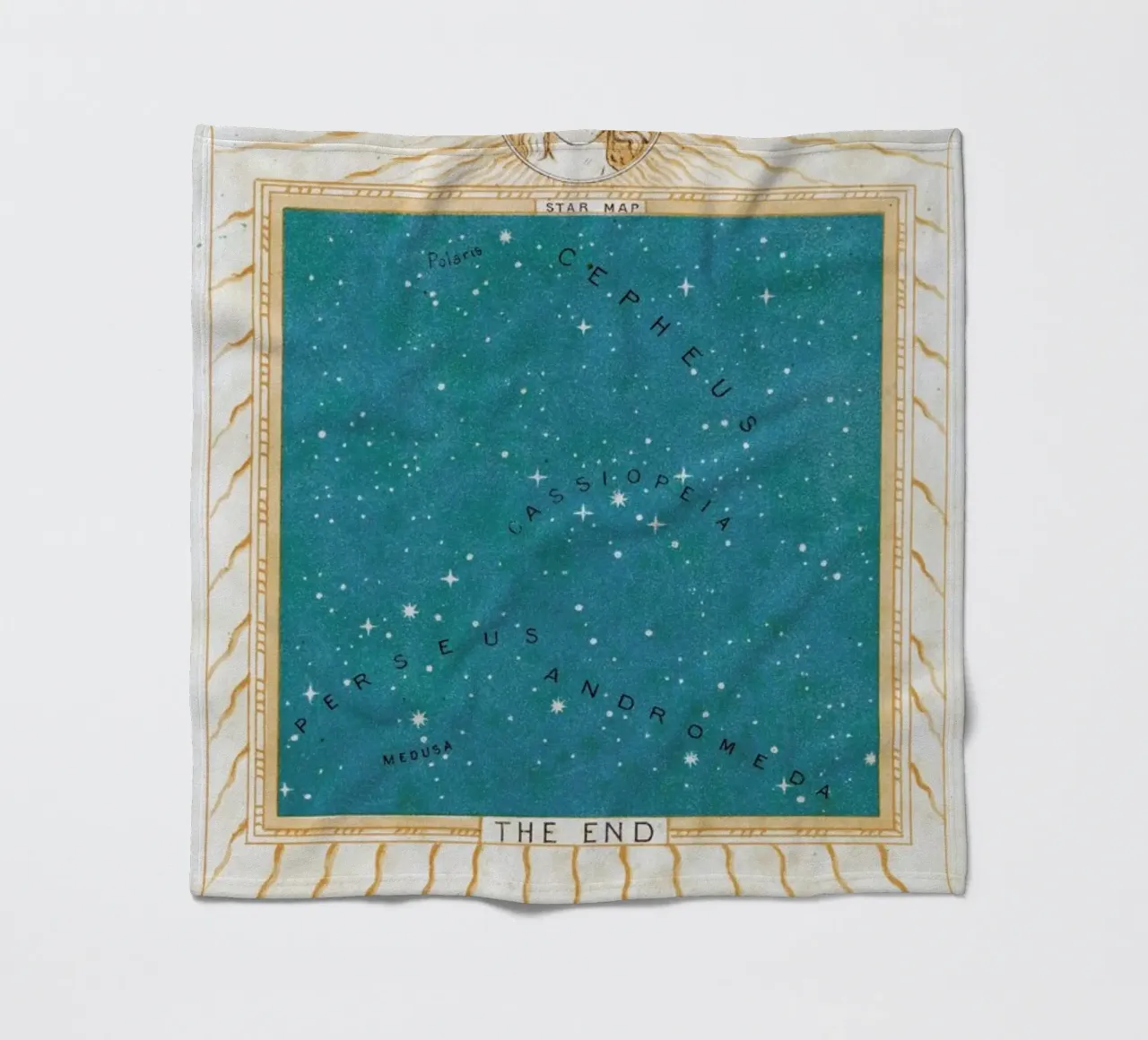 Star Map Fleecedecke von Flora & Fauna