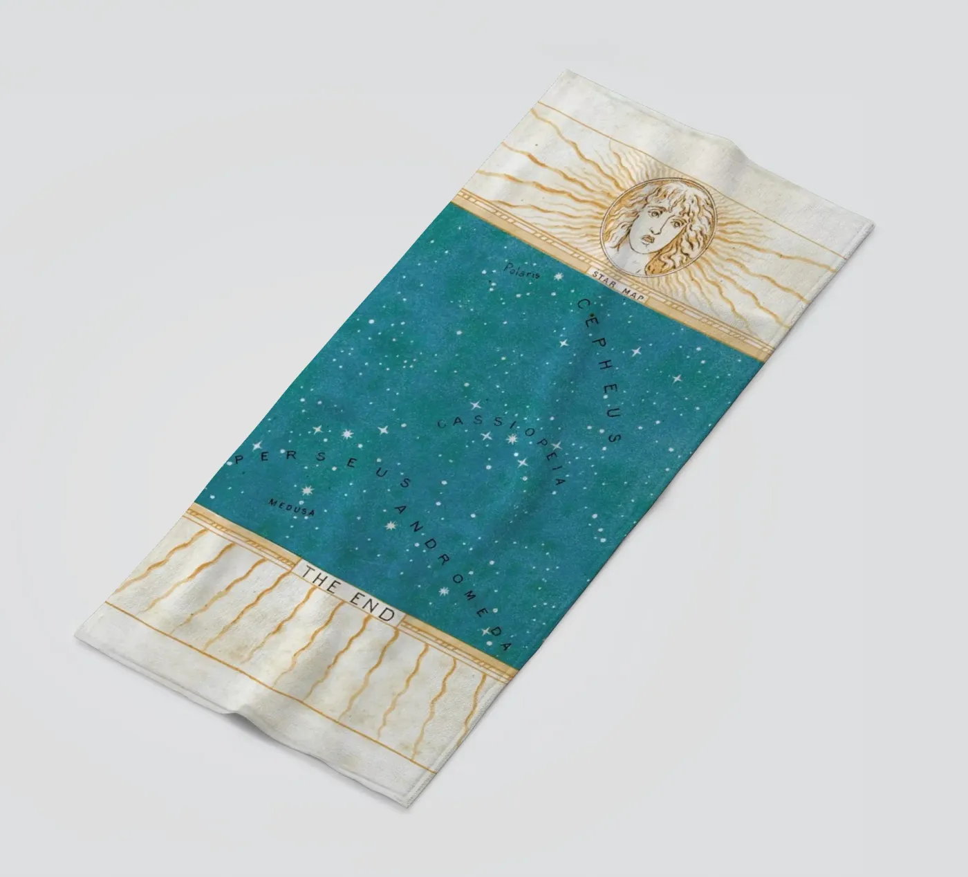 Star Map strandhanddoek van Flora & Fauna