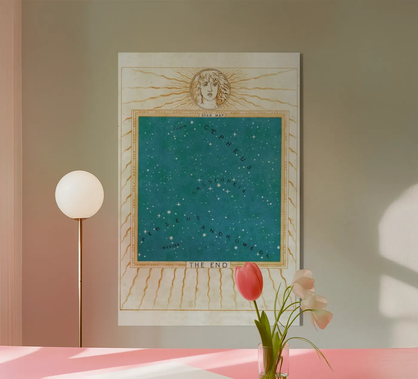 Star Map Acryl-Glas von Flora & Fauna