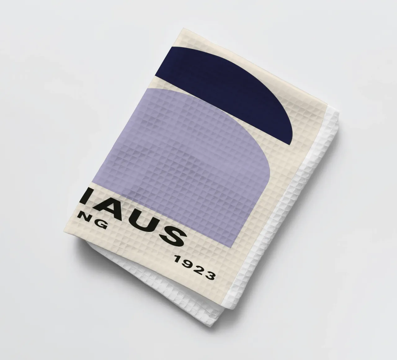 Bauhaus Shapes – 1923 Revival theedoek van SMPLE