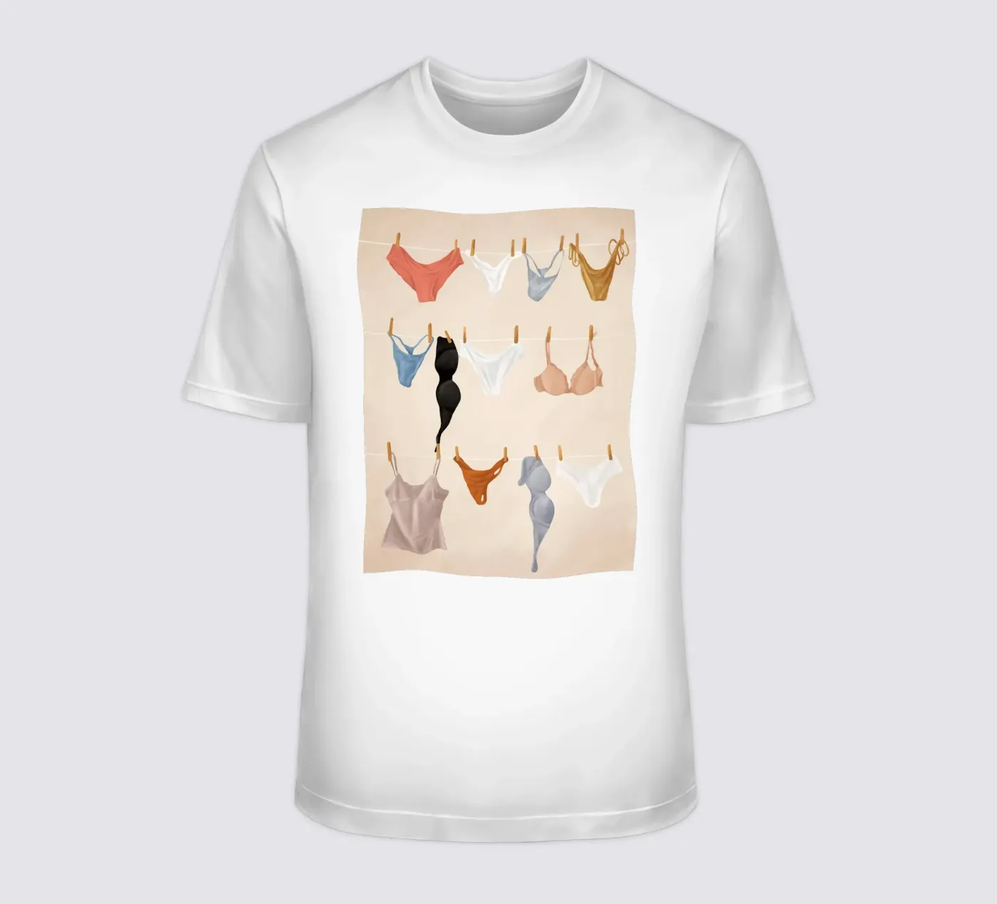 Underware t-shirt da Flow Line