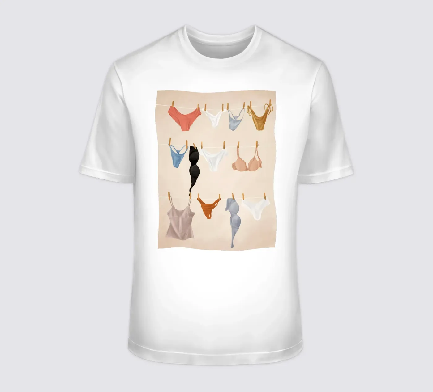 Underware t-shirt da Flow Line
