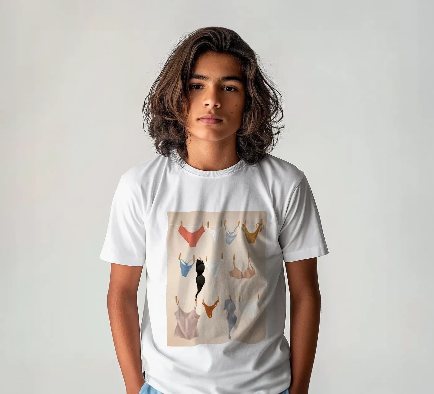 Underware Kinder T-Shirt von Flow Line