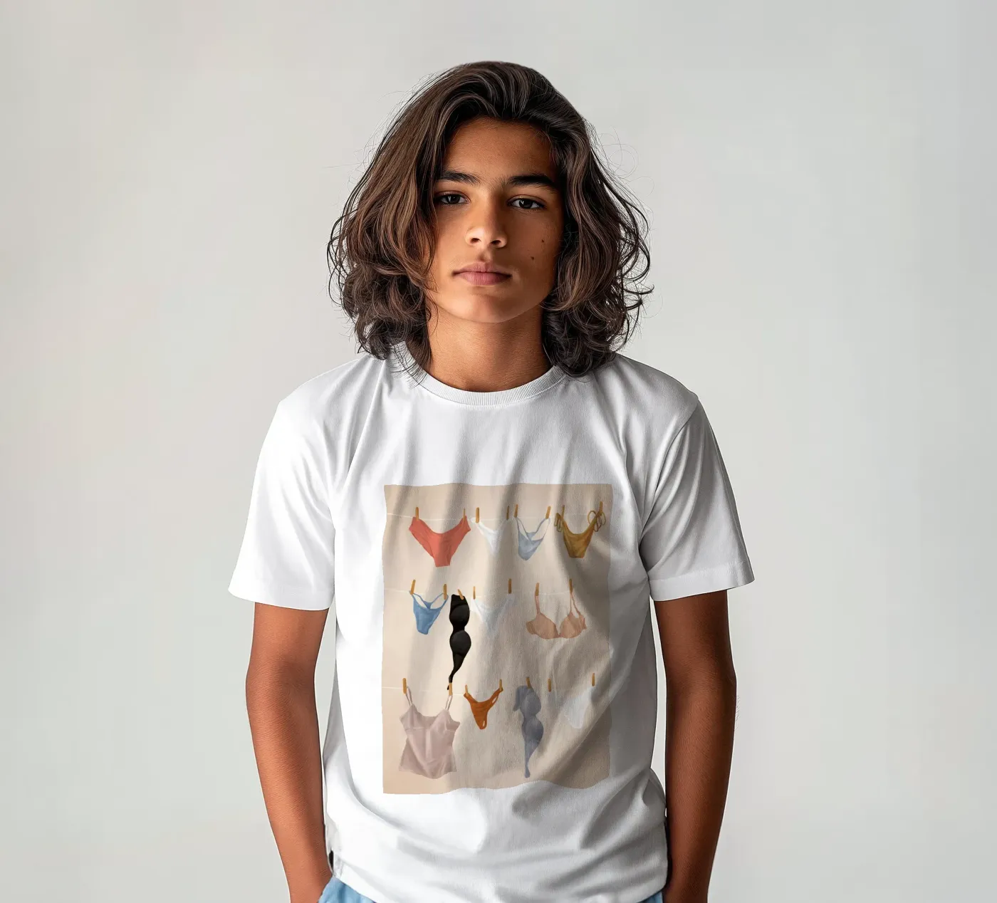 Underware t-shirt bambini da Flow Line