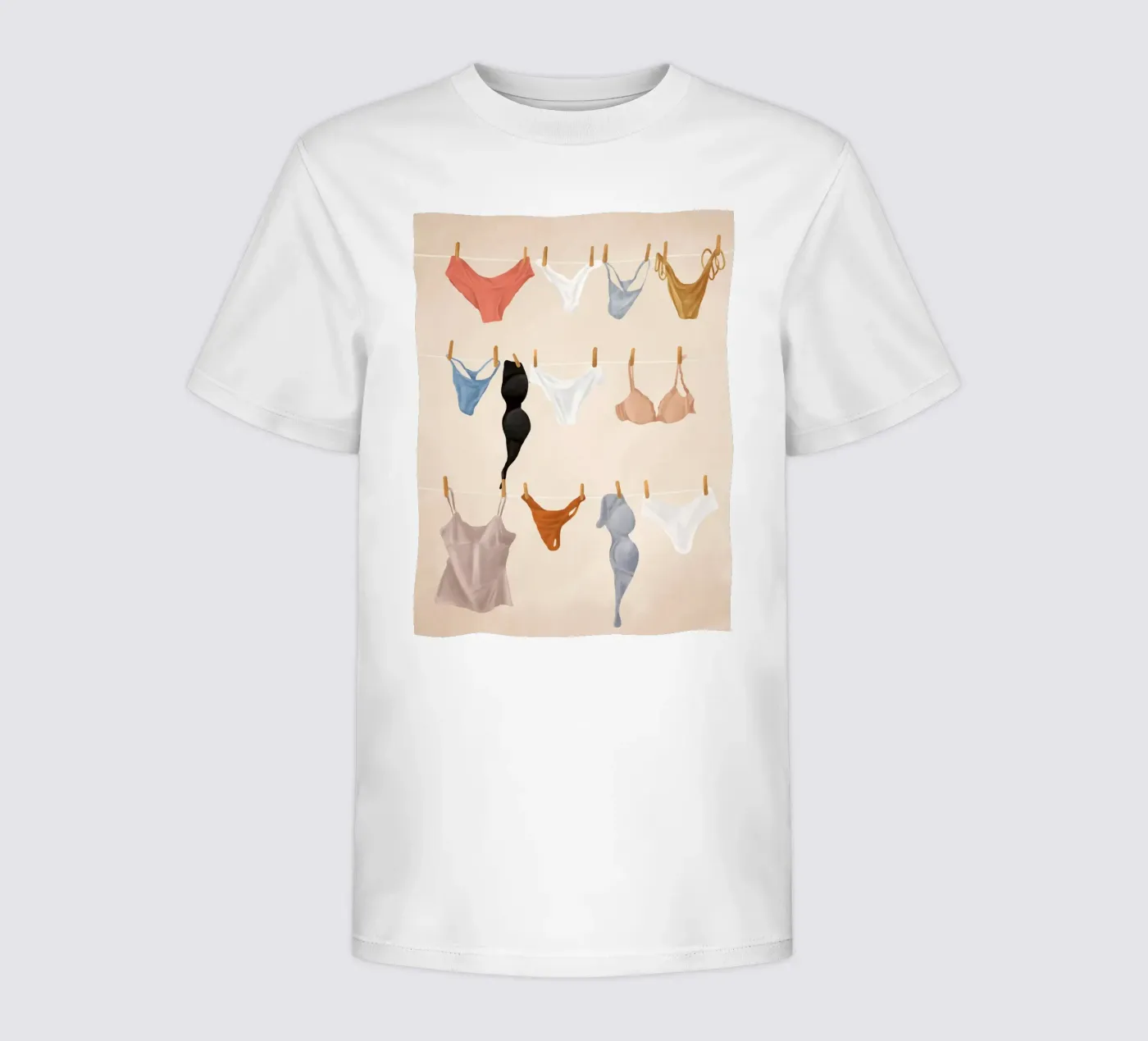 Underware Kinder T-Shirt von Flow Line