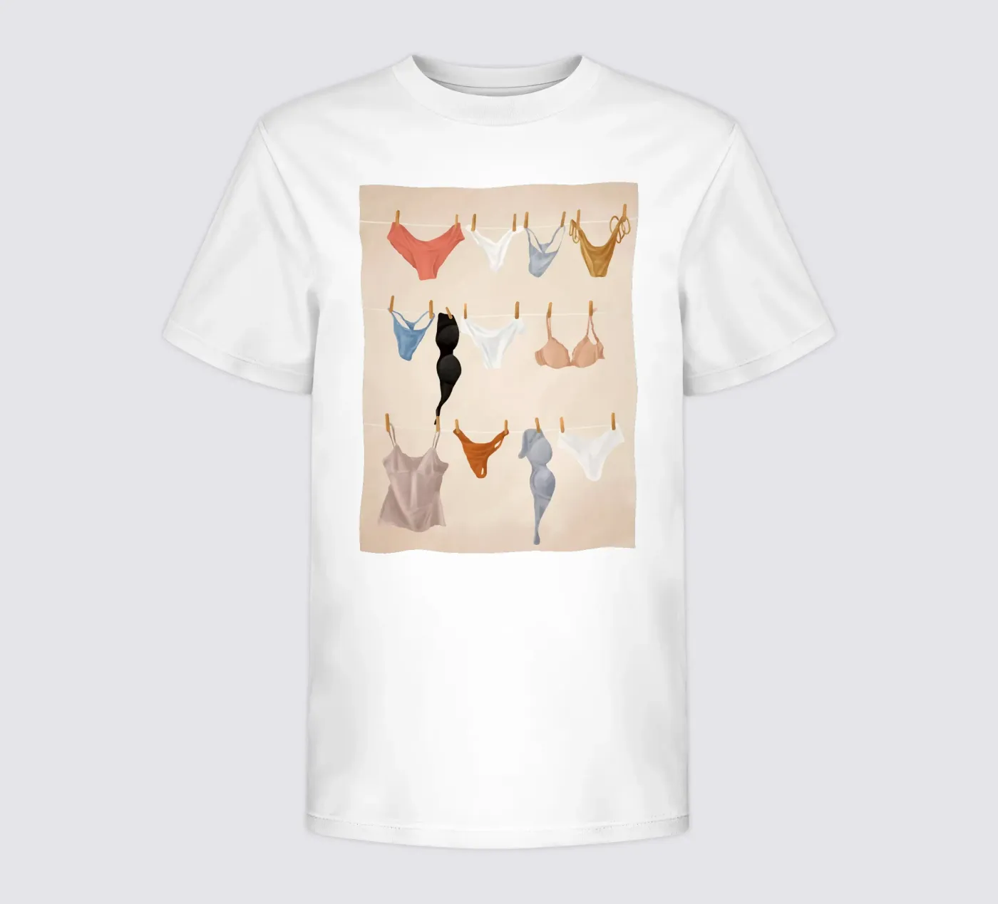 Underware t-shirt bambini da Flow Line